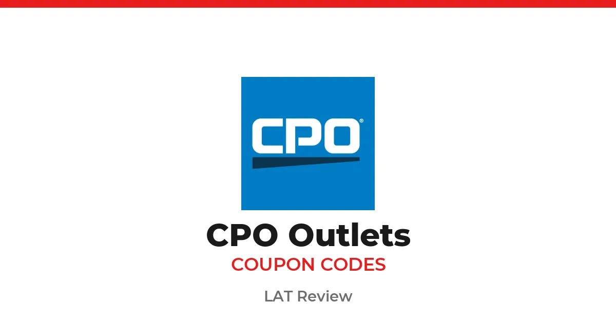CPO Outlets Coupon Codes